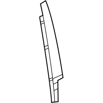 Mopar 68247300AA Molding-B Pillar