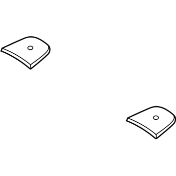 Hyundai 85630-3V020-HZ Grille Assembly-Speaker, LH