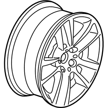 BMW 36-11-6-796-247 Light Alloy Rim Ferricgrey