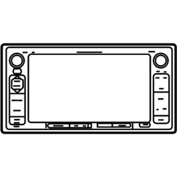 Toyota 86120-06170 AM/FM CD