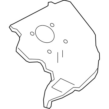Infiniti 14450-5CA1A Heat INSULATOR-Turbine Housing