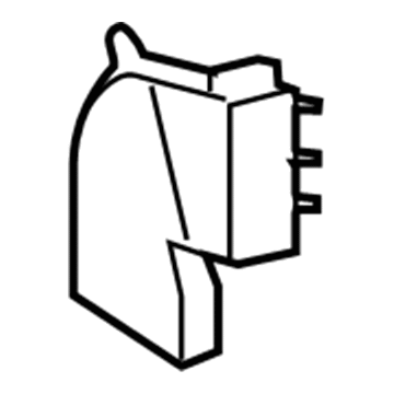 BMW 51-43-6-952-693 Fresh Air Grille, Left