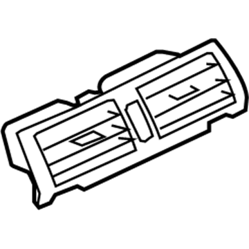 BMW 64-22-9-210-705 Fresh Air Grille Center