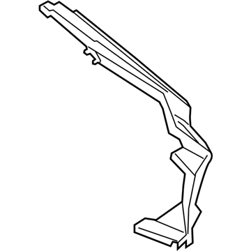 Ford EJ7Z-7845114-B Gutter