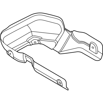 Hyundai 31220-BY000 Protector-Fuel Tank Heat