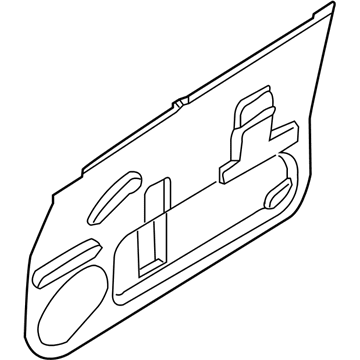 Nissan 80860-ZV00A Screen Sealing