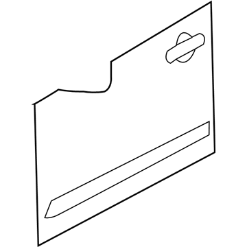 Nissan 80152-ZQ30A Panel-Front Door, Outer RH