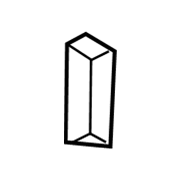 Nissan 80858-ZW00A Pad Front Door Outer, RH
