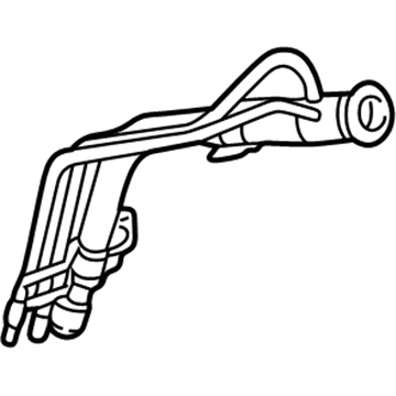 Acura 17660-S84-A01 Pipe, Fuel Filler