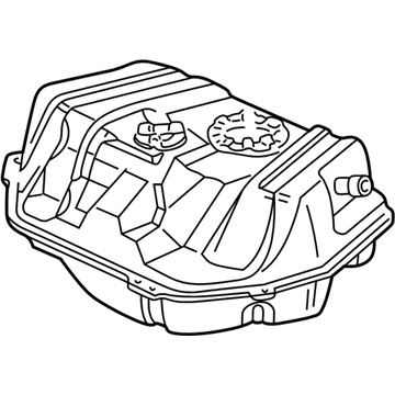 Acura 17500-S84-A00 Tank, Fuel