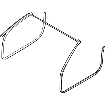 BMW 51-35-8-739-174 SEALING WINDSHIELD PANEL