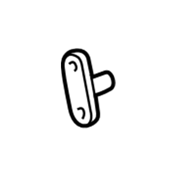 Honda 72506-S0X-A01 Stopper, Slide Door (Female)