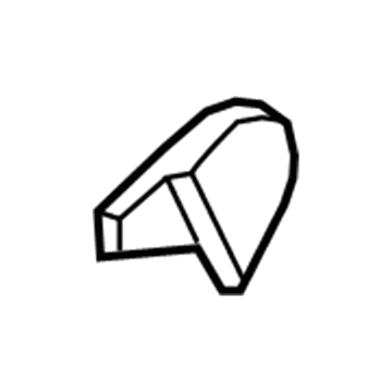 Hyundai 88280-2S000-MBS Shield Cover-Front Seat Passenger Inner