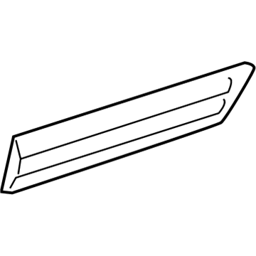 Toyota 75742-0C100-G0 Body Side Molding