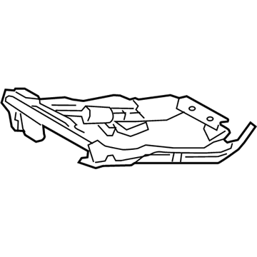 Lexus 72073-50061 ADJUSTER SUB-ASSY, N