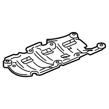 GM 12676958 Oil Deflector