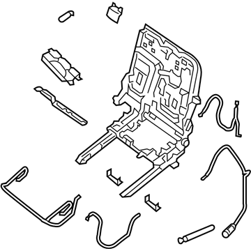 Nissan 88060-3JA0A Frame And Power Unit