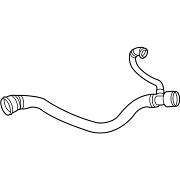 BMW 17-12-9-895-915 HOSE RADIATOR-WATER PUMP