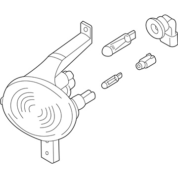 BMW 63-13-7-165-861 Front Left Turn Indicator