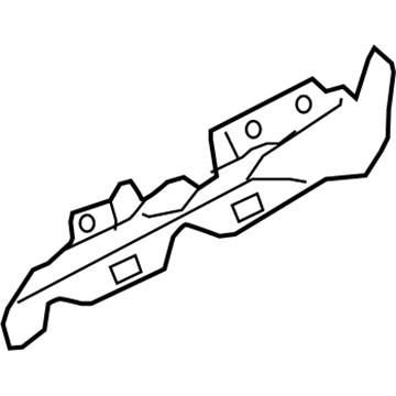 BMW 11-65-8-601-905 Heat Protection Left