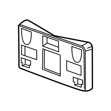 GM 84063767 License Bracket