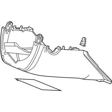 Honda 77360-T20-A01ZA CVR, COLUMN *NH900L*