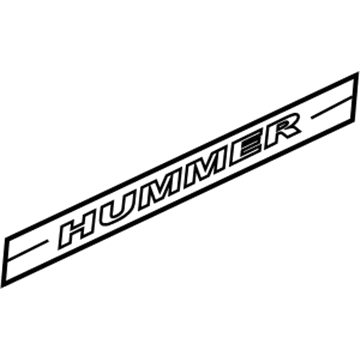 GM 10358764 Front Molding