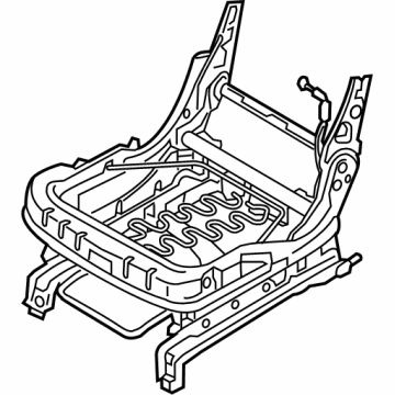 Kia 89600R5100WK TRACK ASSY-RR SEAT R