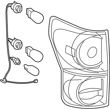 Toyota 81550-0C090 Combo Lamp Assembly