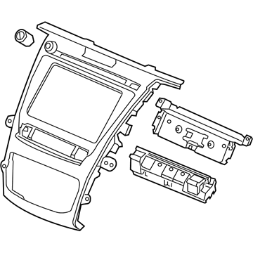 Acura 39541-TZ3-A13 Panel, Assembly (Coo)