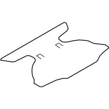 Nissan 84902-1EA0A Carpet-Luggage Floor