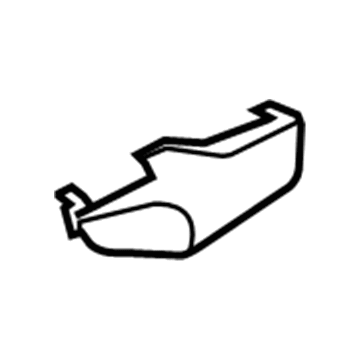 BMW 52-10-6-978-886 Cover, Belt Catch Right