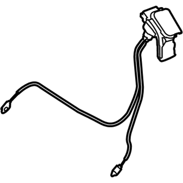 BMW 52-10-6-979-352 Unlocking Unit, Right