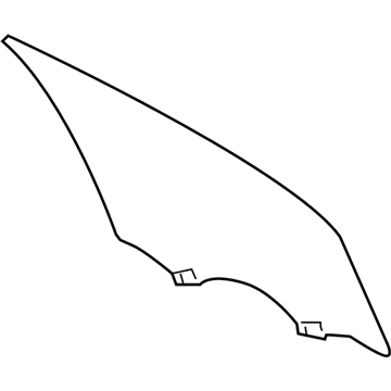GM 22973988 Door Glass