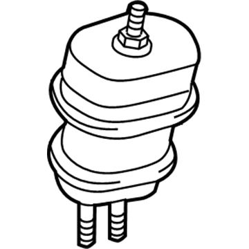 Lexus 12361-38210 INSULATOR, Engine Mounting