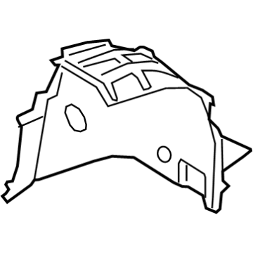 BMW 51-71-8-070-521 COVER, WHEELHOUSING, REAR, F