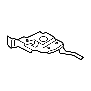 BMW 41-00-8-082-031 SIDE PANEL BRACKET, FRONT LE