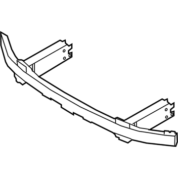 BMW 51-11-7-436-846 MOUNT, BUMPER, FRONT, TOP