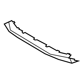 BMW 51-11-7-474-416 Trim Bumper Front Lower
