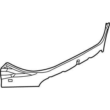 BMW 51-47-8-266-539 Trim Panel, Trunk, Rear, Top