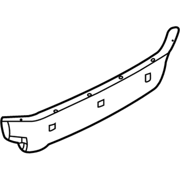 BMW 51-47-8-234-366 Trim Panel, Trunk, Rear, Bottom