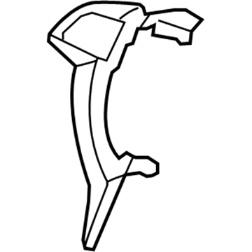Honda 78515-TE0-A11ZA Garnish, L. *NH609L* (UH SILVER)