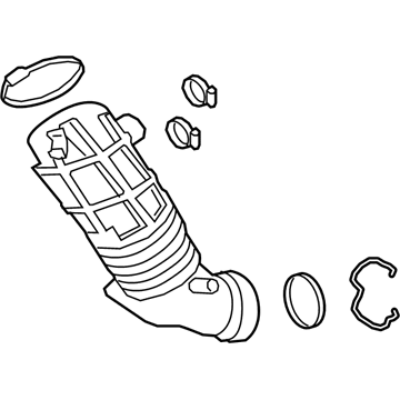 BMW 13-71-8-694-069 FILTERED AIR PIPE
