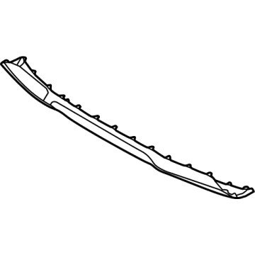 Kia 86577R0000 SKID PLATE-FR BUMPER