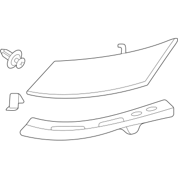 Toyota 60118-0A040 Pillar Trim