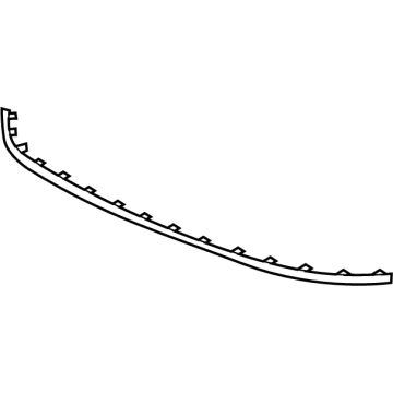 Honda 71110-TGH-A50 Spoiler, Front-Bumper Air