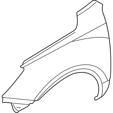 Hyundai 66310-3J200 Panel Assembly-Fender, LH
