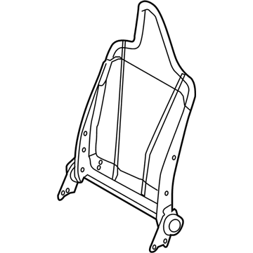 Toyota 71630-74040 Seat Back Frame