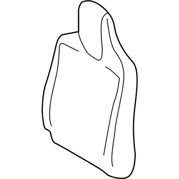 Toyota 71558-74090-B1 Seat Back Cover