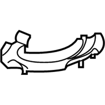 Kia 54633C5000 Pad-Front Spring, Lower